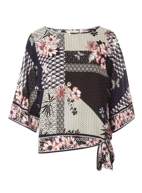 **Billie And Blossom Patchwork Kimono